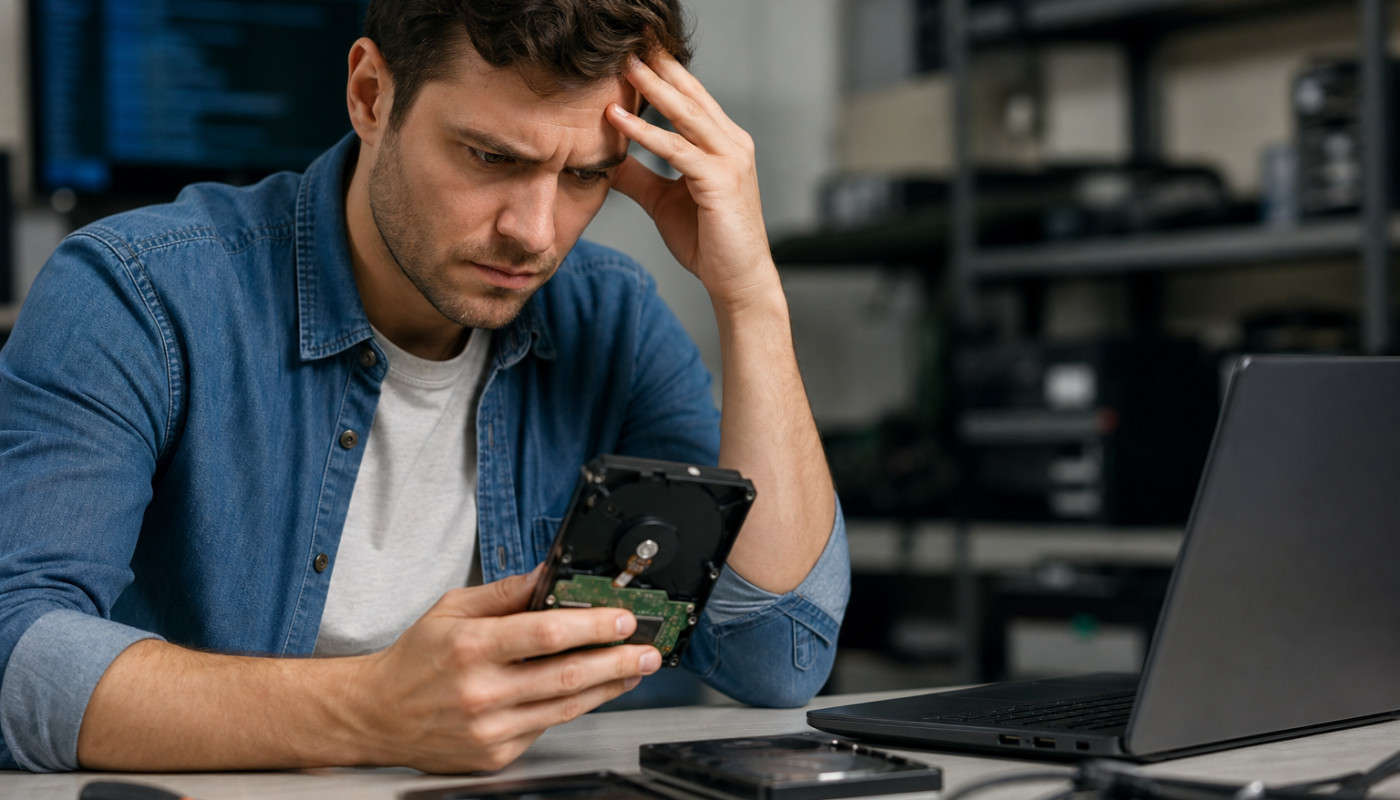 Comment identifier et réagir face à une panne de disque dur ?